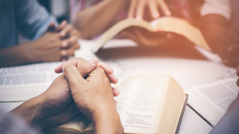 Moody Bible Institute professor Elizabeth Smith teaching undergraduate students